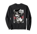 Japanese Horror Anime Manga Y2K Sweatshirt - Novelty Apparel for Adults - T-Shirt, Sweatshirt, Hoodie