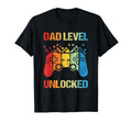 Dad Level Unlocked Funny New Dad Father T-Shirt - Graphic Print Unisex - T-Shirt, Sweatshirt, Hoodie