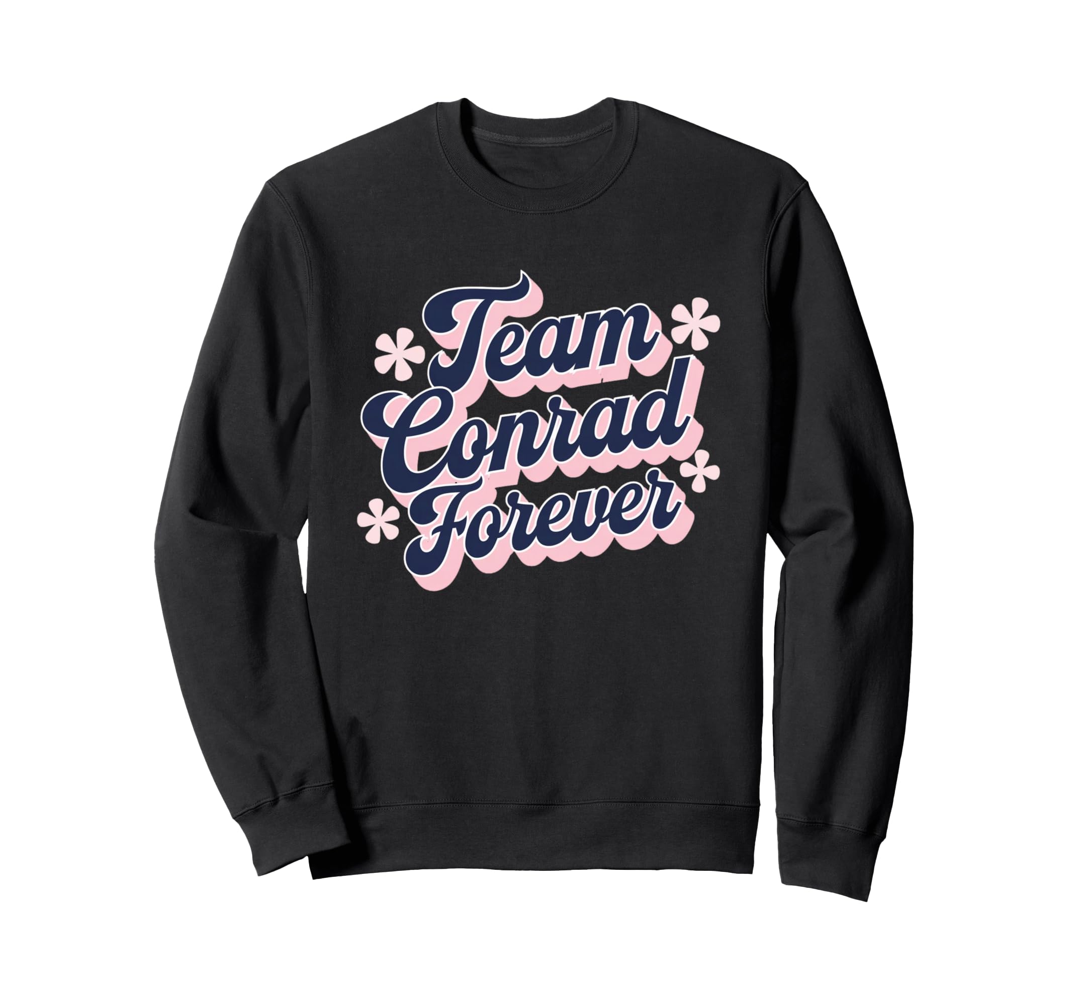 Groovy Flower Power Vibe Team Sweatshirt - Minimalist Print Men Women - T-Shirt, Sweatshirt, Hoodie