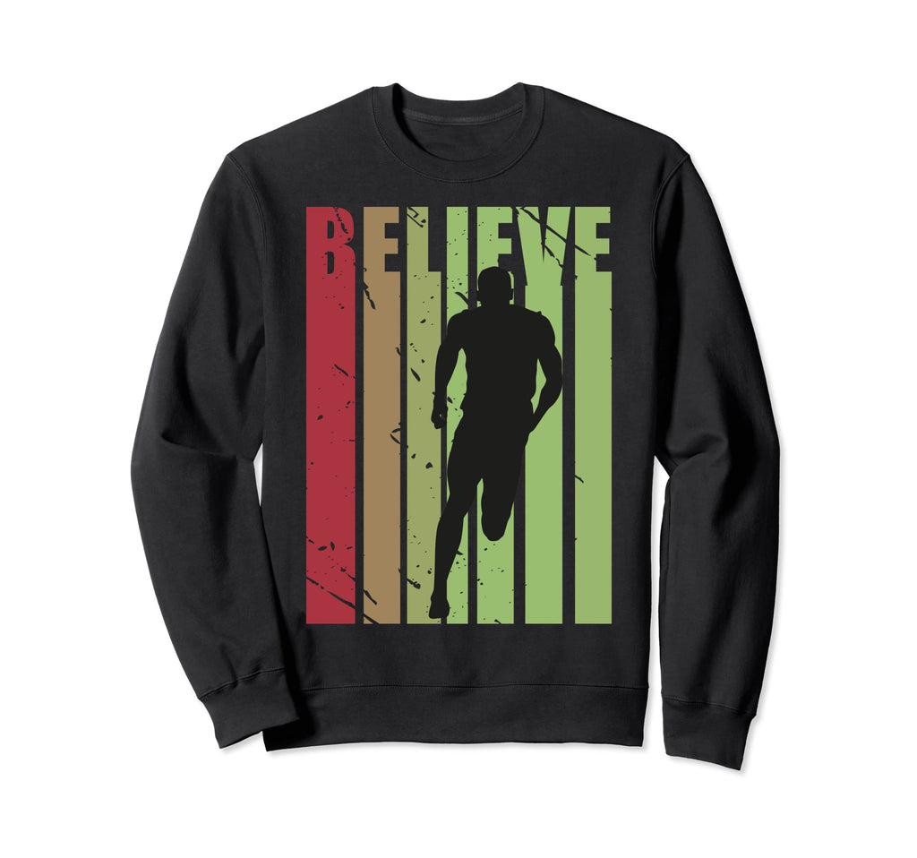 Mens Athletics Runner Running Sweatshirt - Minimalist Print Unisex - T-Shirt, Sweatshirt, Hoodie