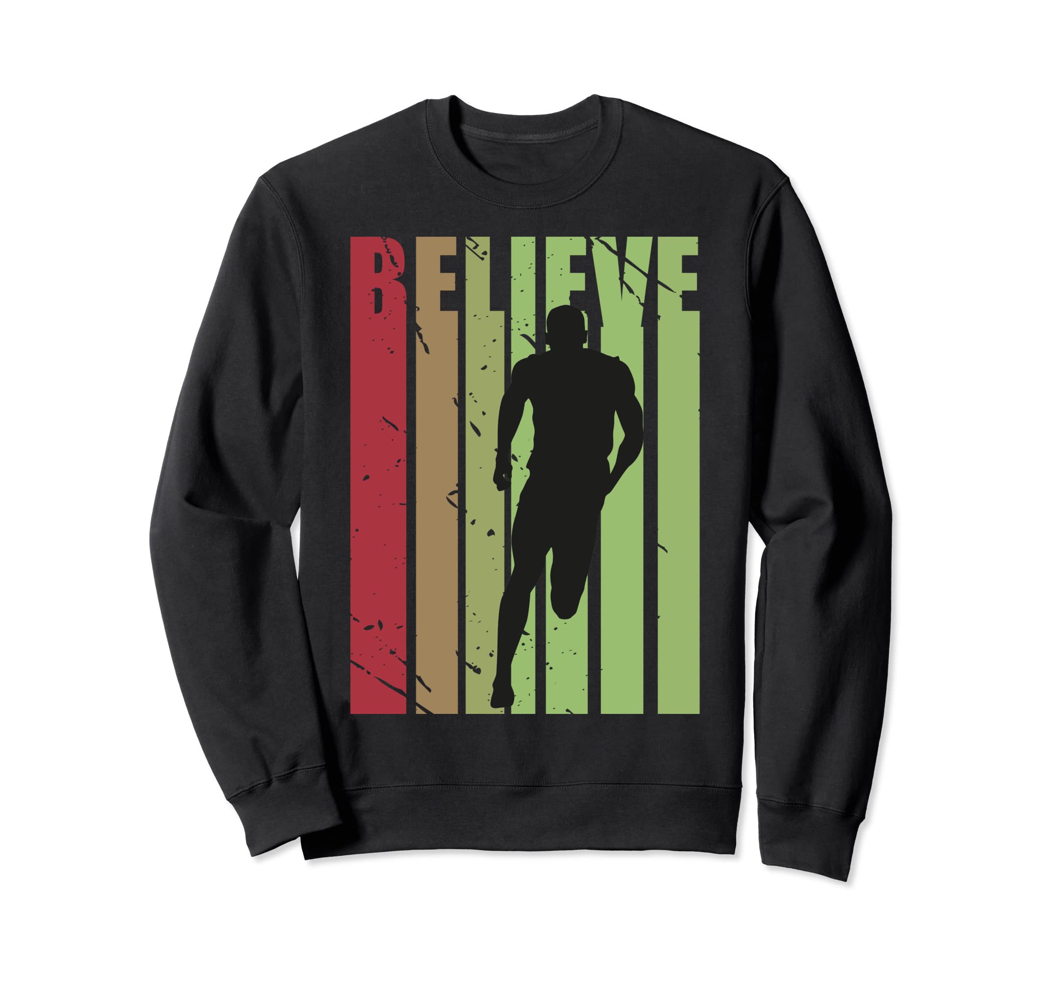 Mens Athletics Runner Running Sweatshirt - Minimalist Print Unisex - T-Shirt, Sweatshirt, Hoodie