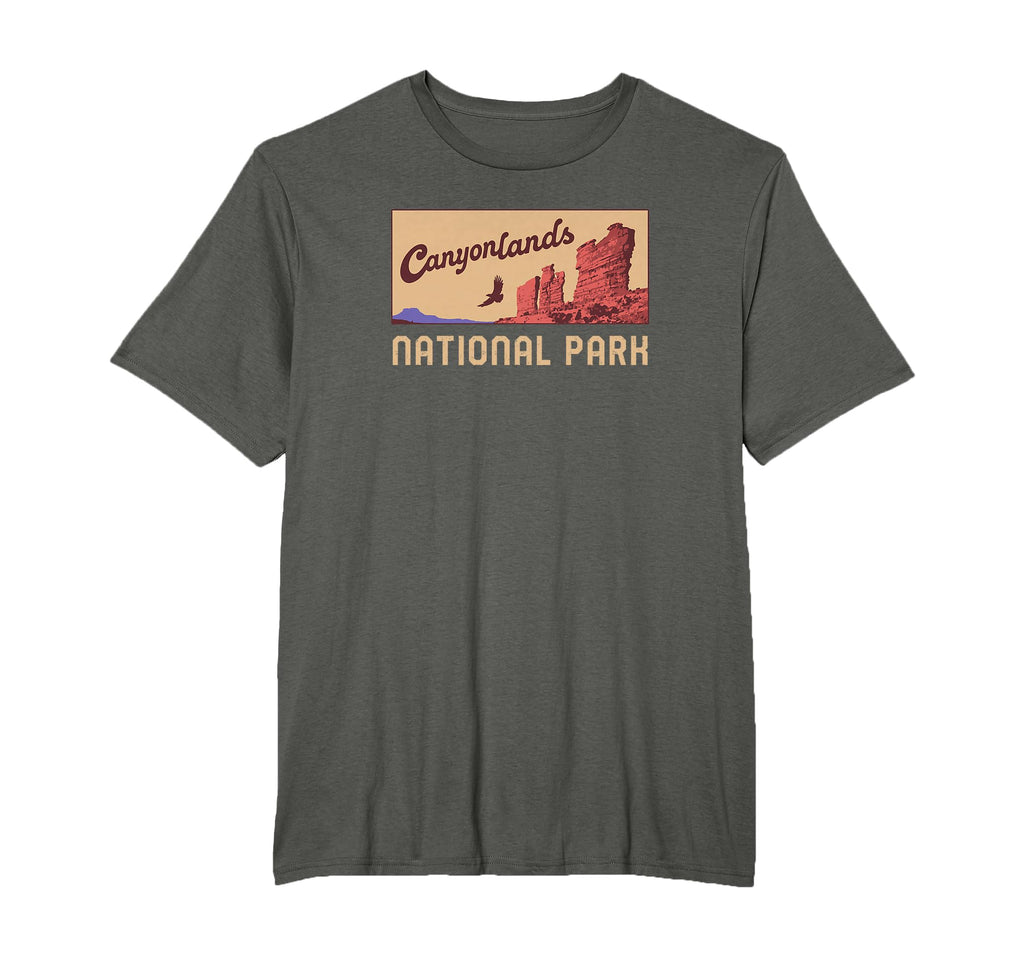 Canyonlands National Park Utah Minimalist T-Shirt - Trendy Graphic Unisex - T-Shirt, Sweatshirt, Hoodie