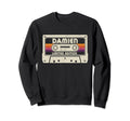Damien First Name Cassette Tape Sweatshirt - Minimalist Print Unisex - T-Shirt, Sweatshirt, Hoodie