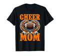 Mom Both Football Cheerleading Cheer Mom T-Shirt - Unique Graphic Unisex - T-Shirt, Sweatshirt, Hoodie