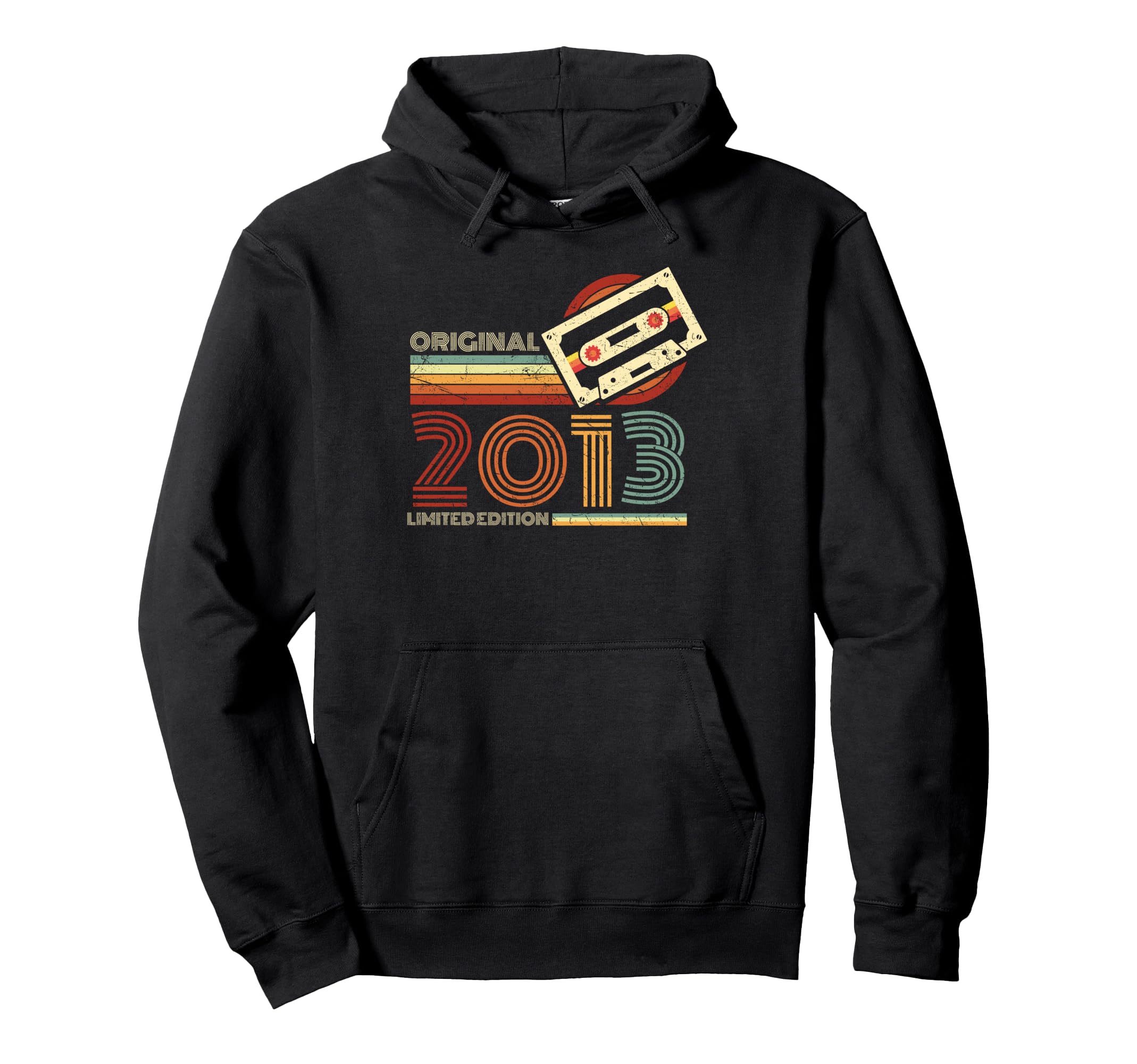 2013 Cassette Tape 13Th Birthday Hoodie - Fun Novelty Design Unisex - T-Shirt, Sweatshirt, Hoodie