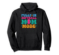 Softball Mom Mothers Day Baseball Hoodie - Graphic Print for Adults - T-Shirt, Sweatshirt, Hoodie