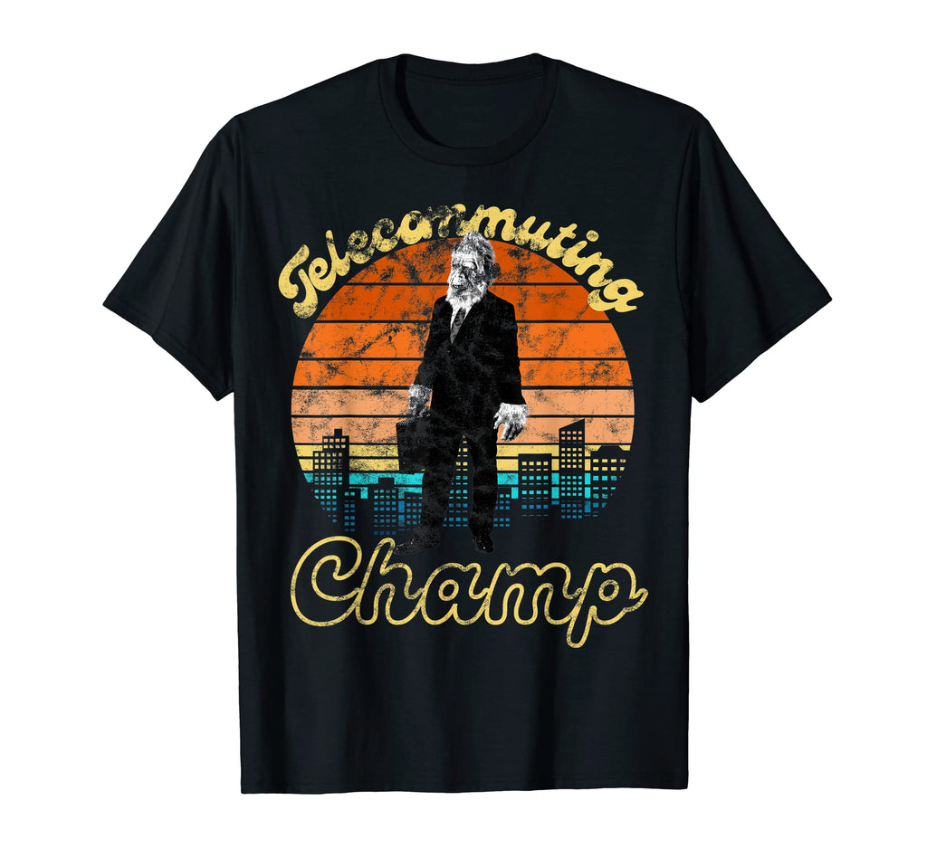 Social Distancing Champ Funny Bigfoot T-Shirt - Novelty Apparel for Adults - T-Shirt, Sweatshirt, Hoodie