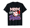 Mom Rookie 1St Baseball Birthday T-Shirt - Casual Everyday Wear Unisex - T-Shirt, Sweatshirt, Hoodie