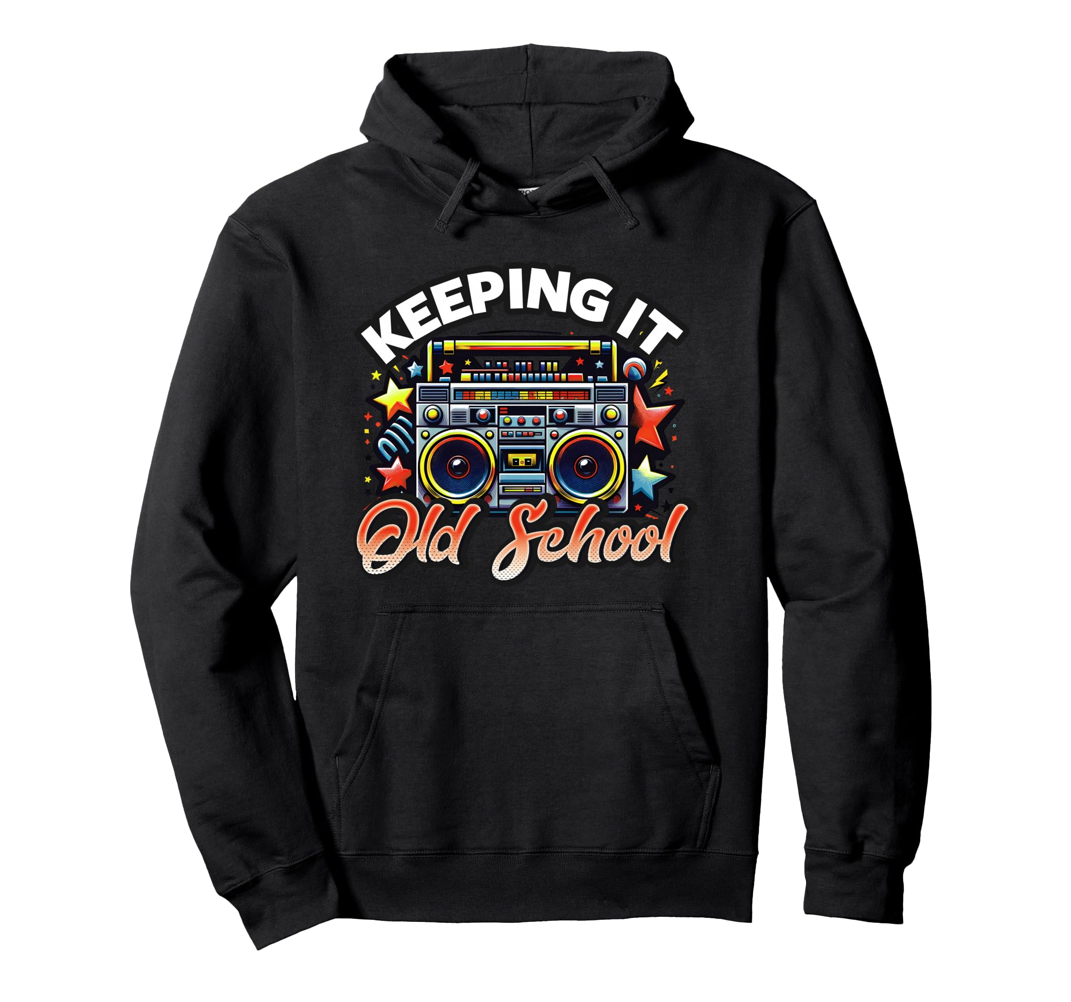 80S And 90S Hip Hop And Rock Hoodie - Casual Everyday Wear for Adults - T-Shirt, Sweatshirt, Hoodie
