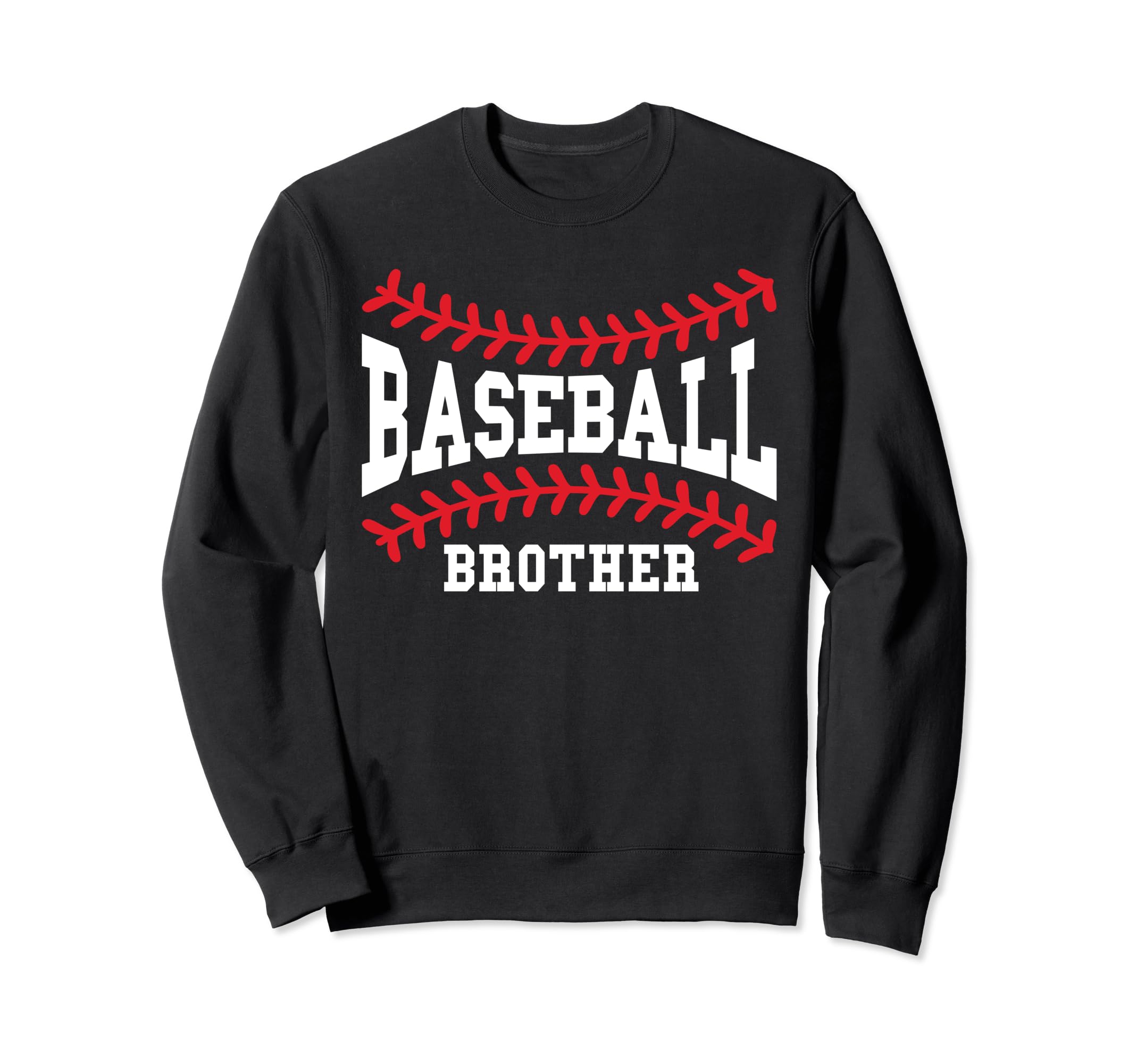 Baseball Brother Laces Little Sweatshirt - Unique Graphic for Adults - T-Shirt, Sweatshirt, Hoodie