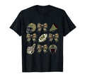 Camo Football Coquette Bow Football T-Shirt - Minimalist Print Men Women - T-Shirt, Sweatshirt, Hoodie