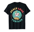 Peace Love Turtles T-Shirt - Aesthetic Graphic for Adults - T-Shirt, Sweatshirt, Hoodie