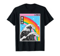 Great Wave Off Kanagawa Rainbow T-Shirt - Novelty Apparel Men Women - T-Shirt, Sweatshirt, Hoodie