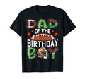 Dad Birthday Game Day Football T-Shirt - Minimalist Print Men Women - T-Shirt, Sweatshirt, Hoodie