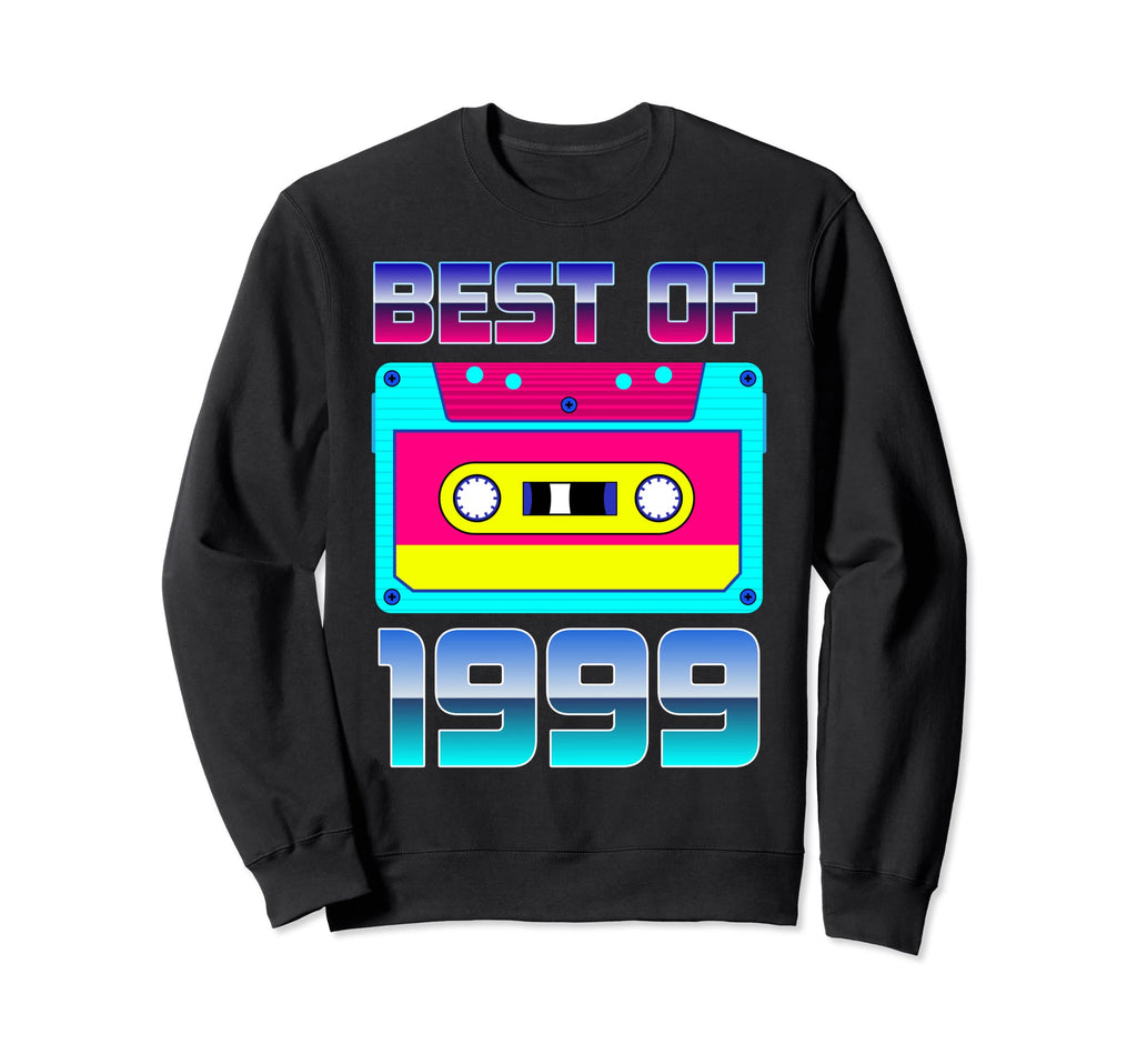 Best 1999 Futuristic Cassette Tape Sweatshirt - Streetwear Style Men Women - T-Shirt, Sweatshirt, Hoodie