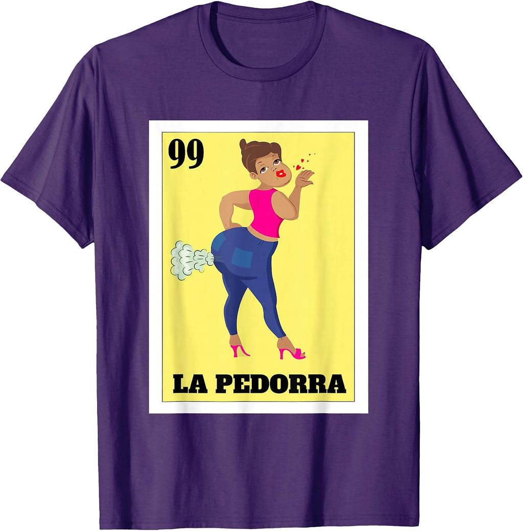 Mexican Lottery Card Baraja Mexicana Funny Mexico - Adult & Kids T-Shirts, Sweatshirts & Hoodies apparel design preview 1