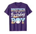 Baseball Ice Cream Drip Brother Birthday T-Shirt - Minimalist Print Unisex - T-Shirt, Sweatshirt, Hoodie