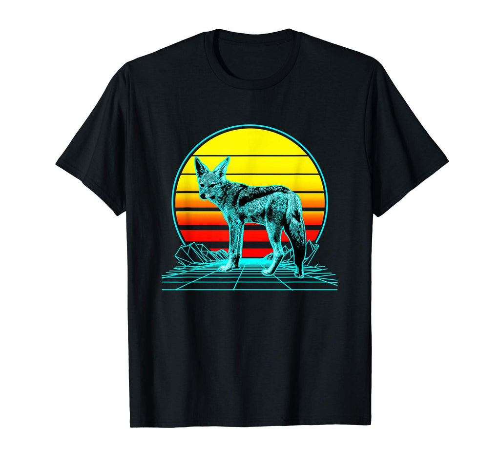 Sunset Jackal T-Shirt - Graphic Print for Adults - T-Shirt, Sweatshirt, Hoodie