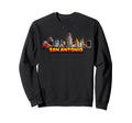 San Antonio 8 Bit Video Arcade Gamer Sweatshirt - Aesthetic Graphic Unisex - T-Shirt, Sweatshirt, Hoodie