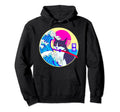 Samurai Cat Great Wave Japanese Hoodie - Casual Everyday Wear Unisex - T-Shirt, Sweatshirt, Hoodie