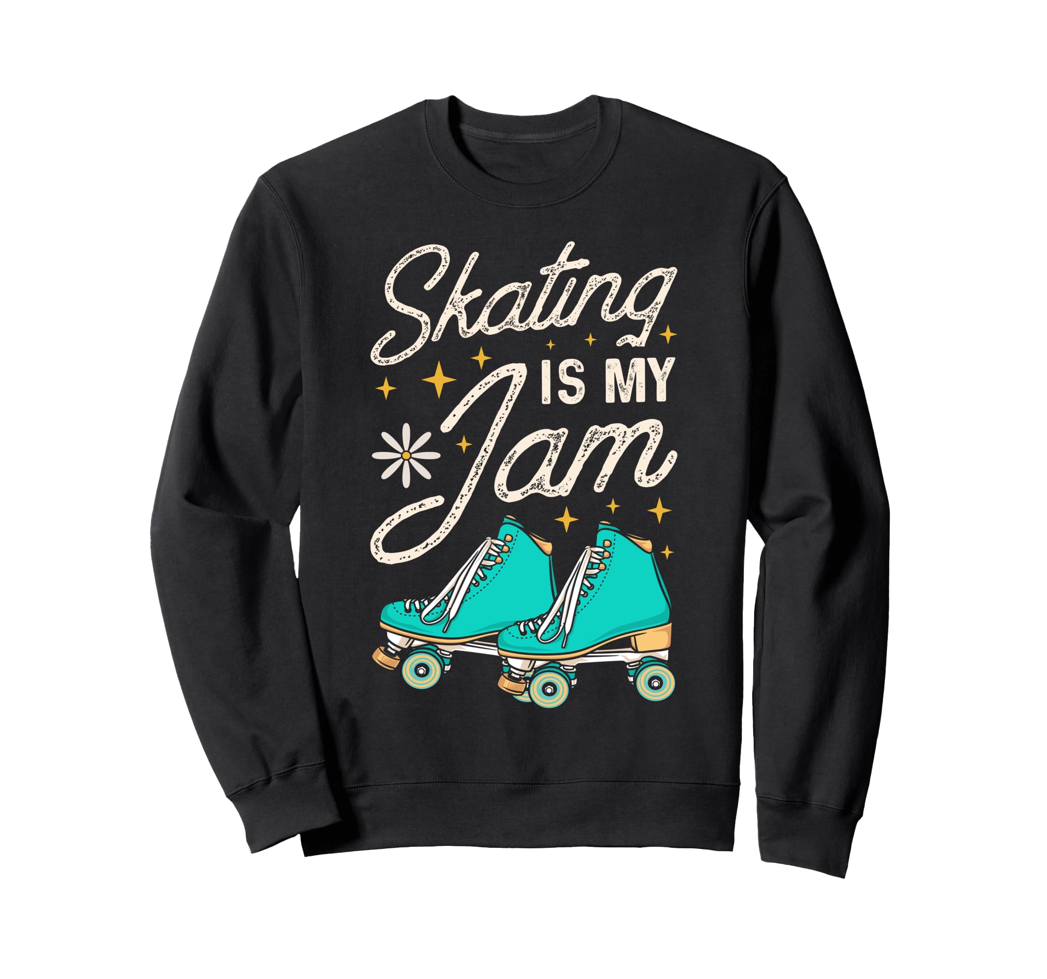 Roller Skating Skate 1970S Skating Sweatshirt - Streetwear Style Men Women - T-Shirt, Sweatshirt, Hoodie