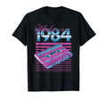 1984 Cassette Tape Stripes T-Shirt - Minimalist Print Men Women - T-Shirt, Sweatshirt, Hoodie