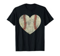 Baseball Heart Mom Dad Sports Player T-Shirt - Custom Art Print Unisex - T-Shirt, Sweatshirt, Hoodie