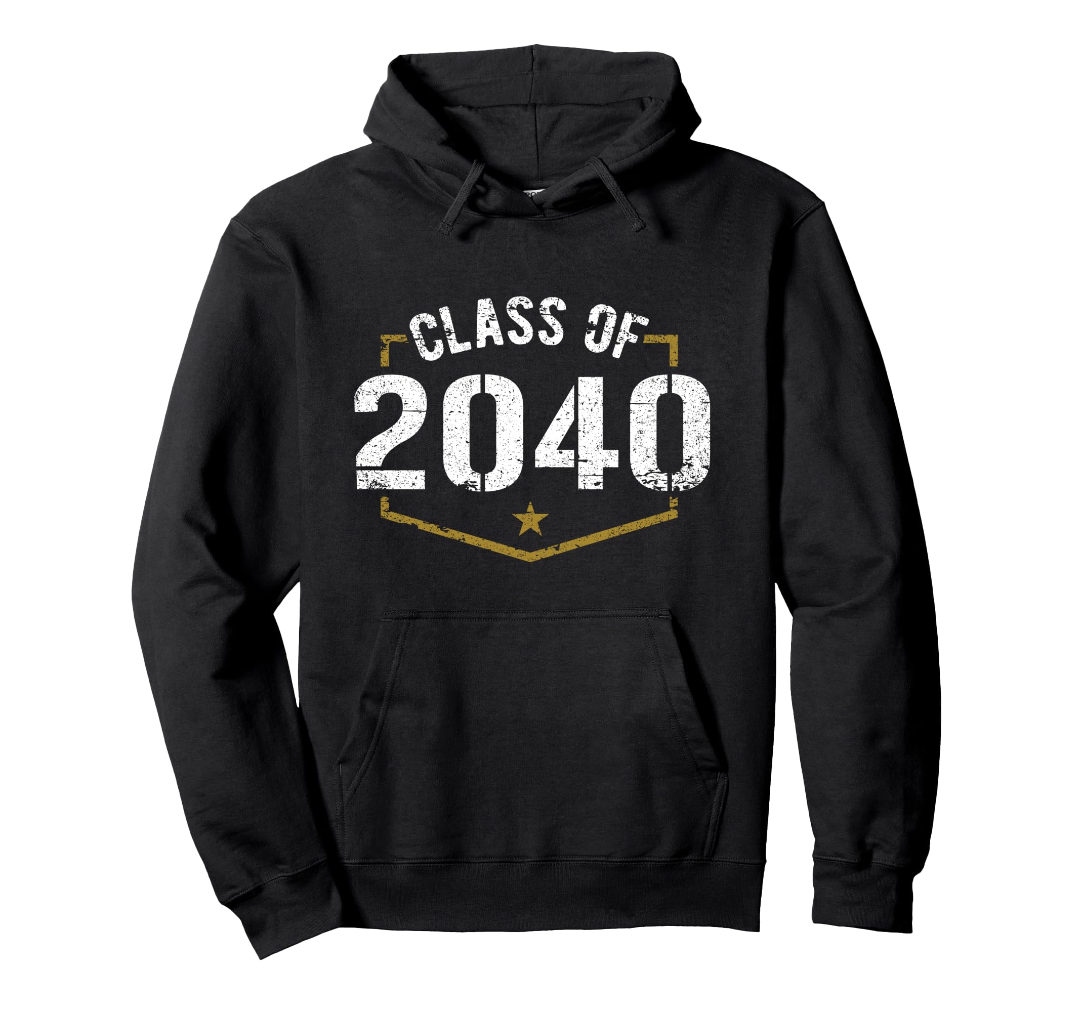 Class 2040 School Graduation Hoodie - Minimalist Print for Adults - T-Shirt, Sweatshirt, Hoodie