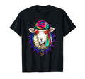 Tie Dye Hippie Sheep Hippiness Peace T-Shirt - Novelty Apparel for Adults - T-Shirt, Sweatshirt, Hoodie