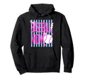 Baseball Mom Striped Bow Hoodie - Unique Graphic for Adults - T-Shirt, Sweatshirt, Hoodie