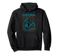 Y2K Euforia Bold Urban Graffiti Hoodie - Novelty Apparel for Adults - T-Shirt, Sweatshirt, Hoodie