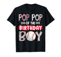 Pop Pop Birthday Baseball Family Squad T-Shirt - Unique Graphic Men Women - T-Shirt, Sweatshirt, Hoodie