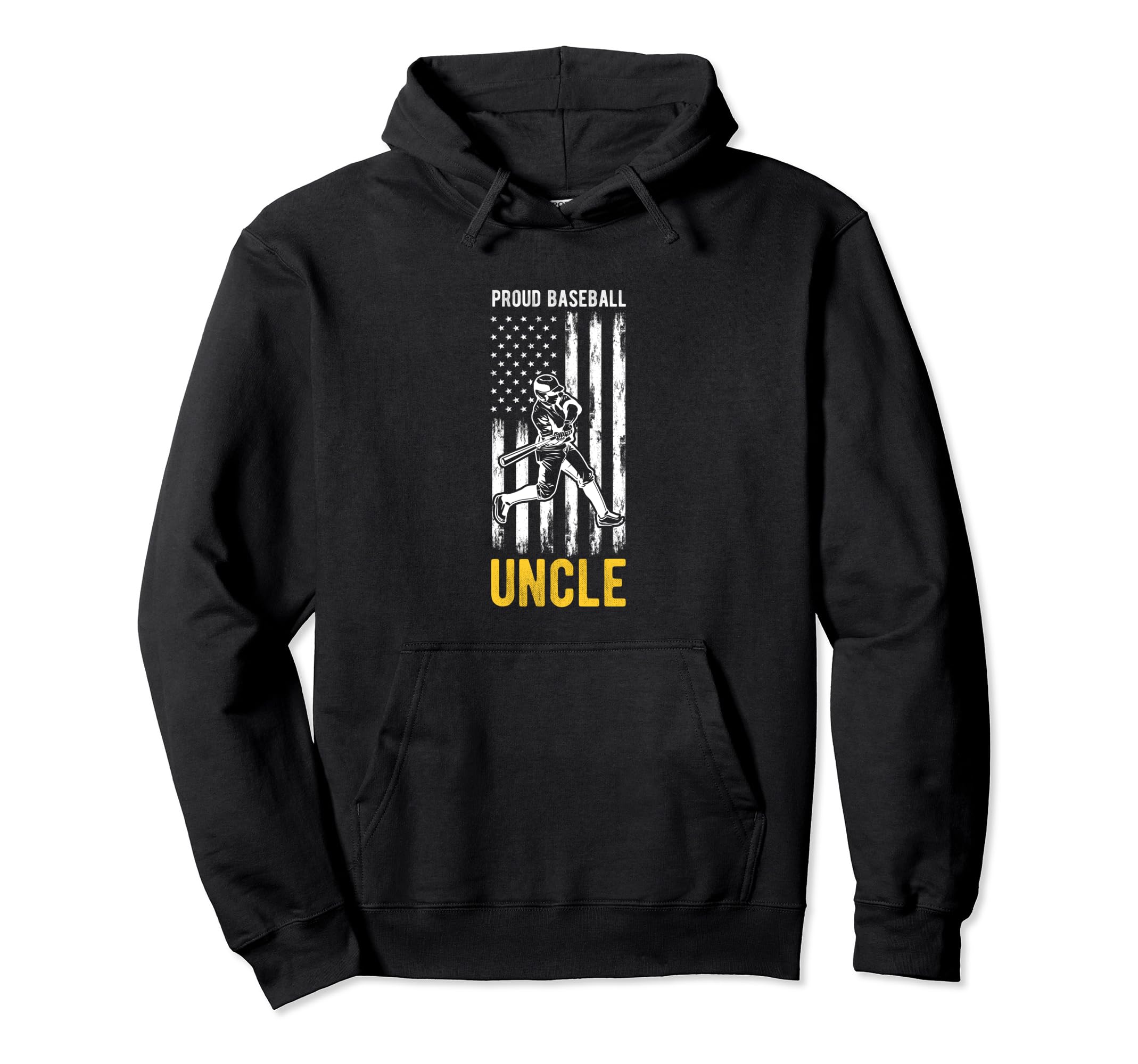 Proud Baseball Uncle Usa Team Coach Hoodie - Aesthetic Graphic Unisex - T-Shirt, Sweatshirt, Hoodie