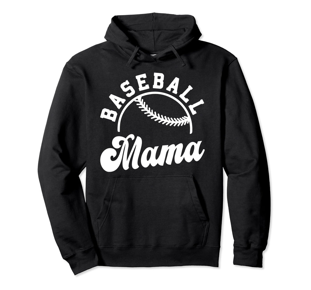 Baseball Mama Matching Baseball Team Lover Hoodie - Unique Graphic Unisex - T-Shirt, Sweatshirt, Hoodie