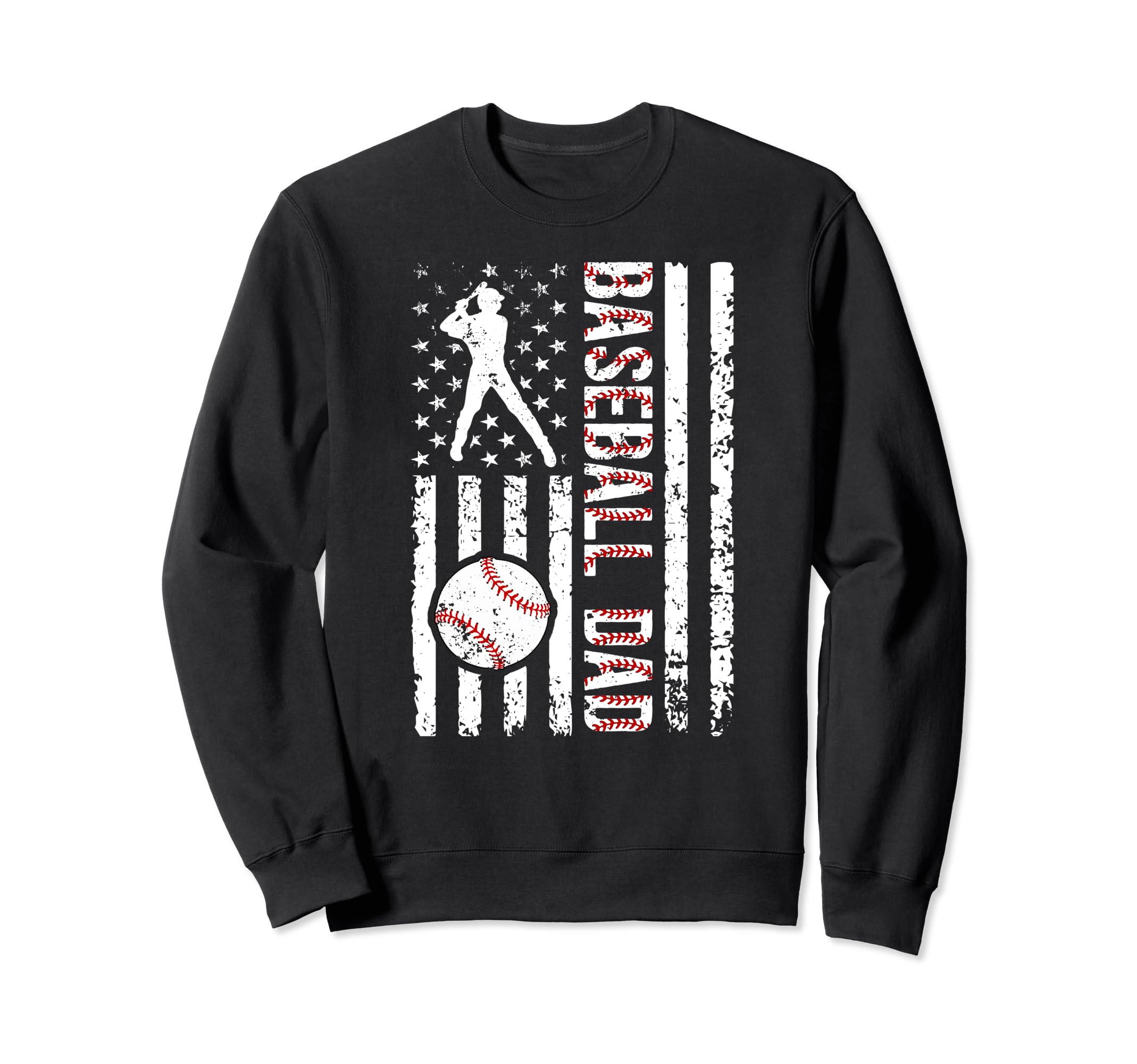 Baseball Dad Baseball Player Father Sweatshirt - Unique Graphic for Adults - T-Shirt, Sweatshirt, Hoodie