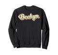 Bechyn Art Baseball Font Sweatshirt - Streetwear Style for Adults - T-Shirt, Sweatshirt, Hoodie