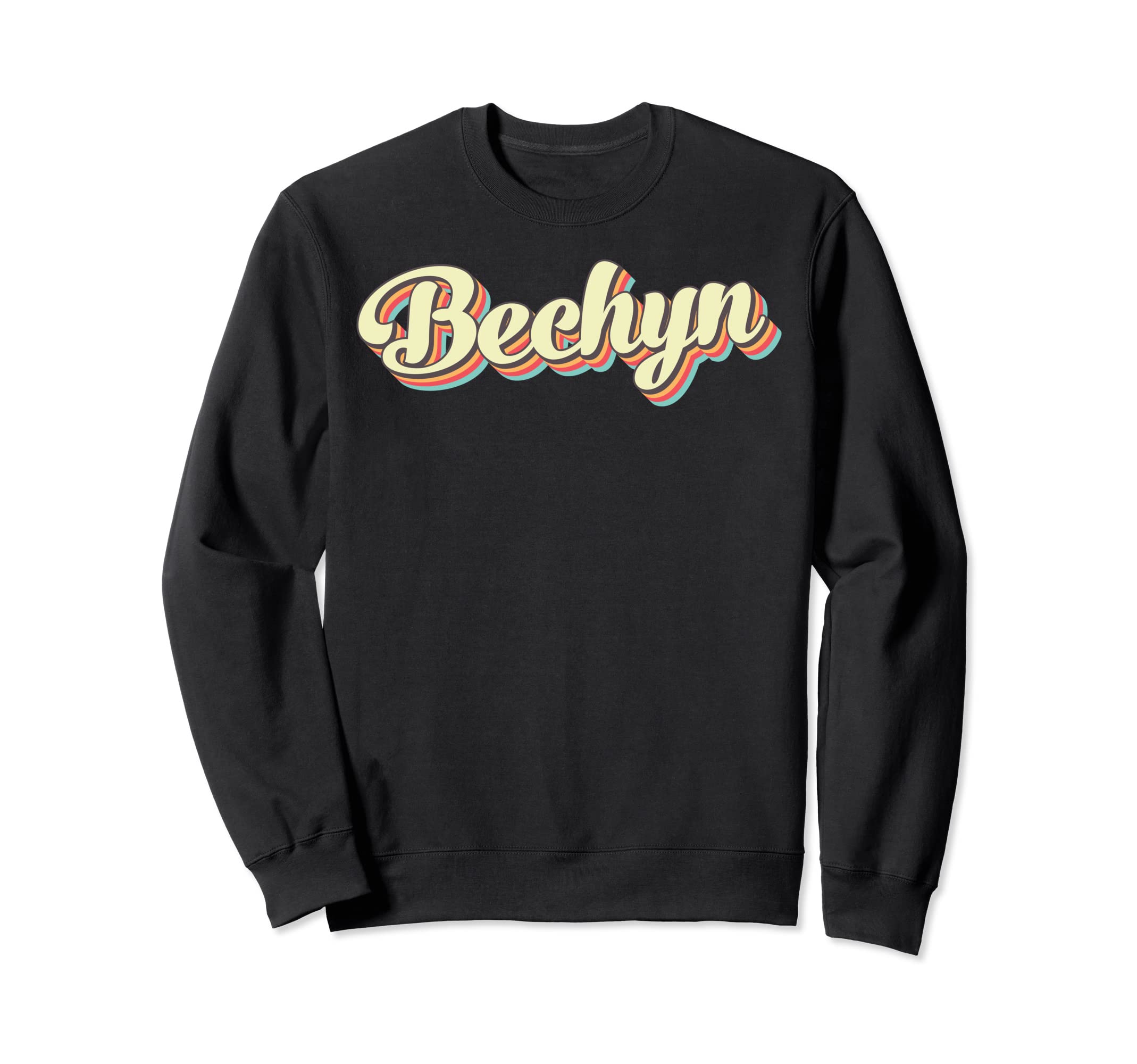 Bechyn Art Baseball Font Sweatshirt - Streetwear Style for Adults - T-Shirt, Sweatshirt, Hoodie