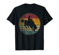 Rodeo Cowboy Horse Distressed T-Shirt - Casual Everyday Wear Men Women - T-Shirt, Sweatshirt, Hoodie