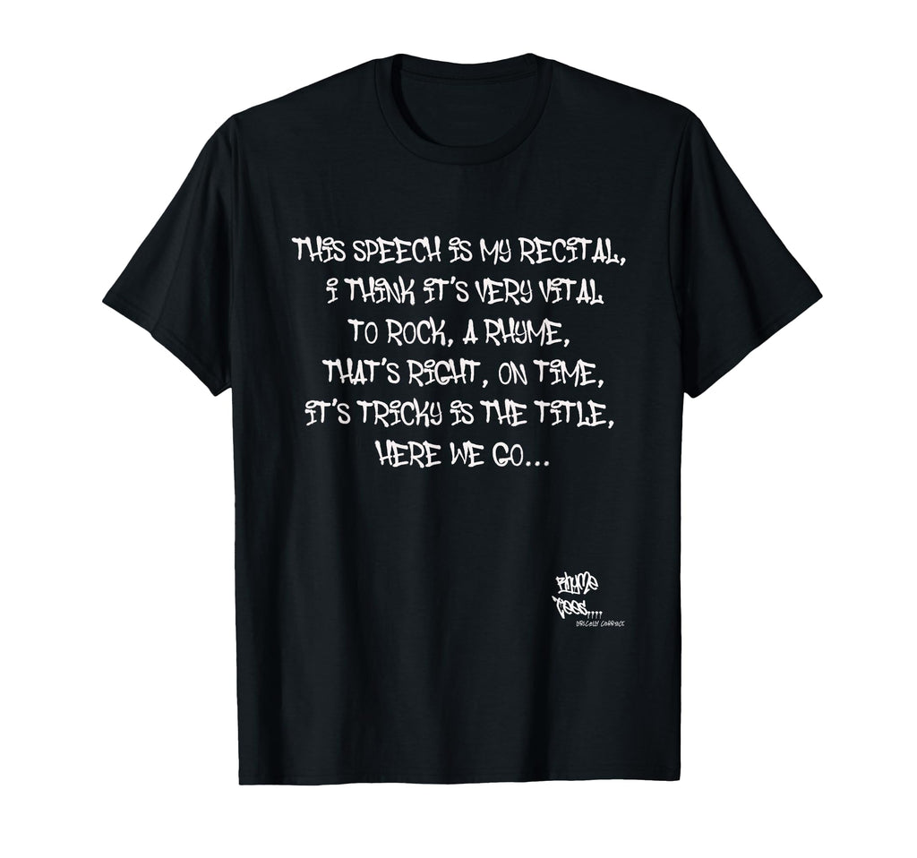 Old School Rap Hip Hop Its Tricky 80S Dmc T-Shirt - Minimalist Print Unisex - T-Shirt, Sweatshirt, Hoodie