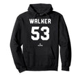 Christian Walker 53 Phoenix Mlbpa Hoodie - Minimalist Print Unisex - T-Shirt, Sweatshirt, Hoodie