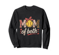 Baseball Mom Both Baseball Mama Sweatshirt - Unique Graphic Unisex - T-Shirt, Sweatshirt, Hoodie