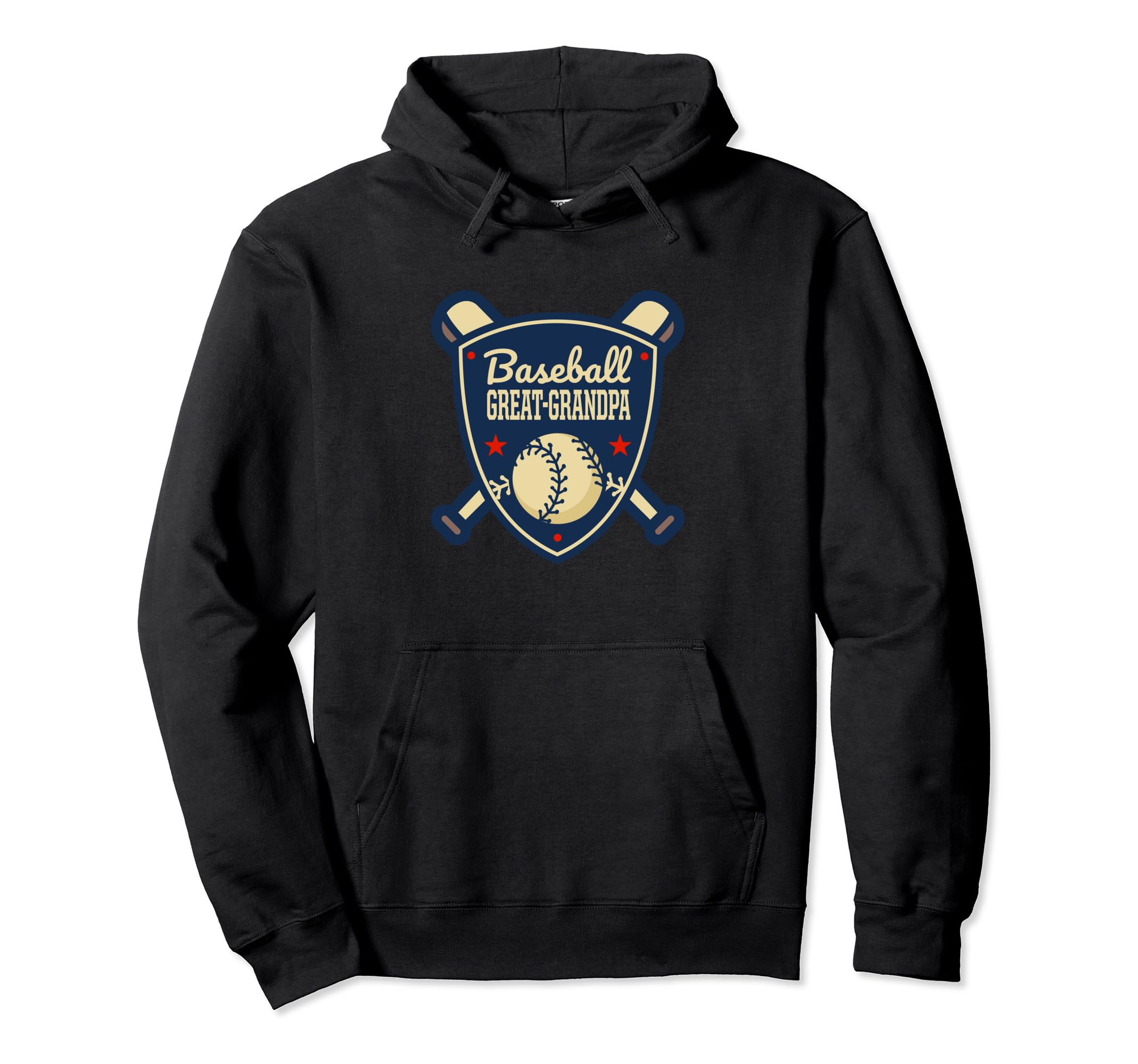 Baseball Great Grandpa Matching Hoodie - Minimalist Print for Adults - T-Shirt, Sweatshirt, Hoodie