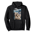 Funny Salty Kawaii Cat Y2K Aesthetic Hoodie - Graphic Print for Adults - T-Shirt, Sweatshirt, Hoodie