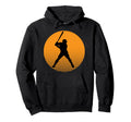 Sunset Baseball Lover Gift Present Hoodie - Fun Novelty Design Men Women - T-Shirt, Sweatshirt, Hoodie