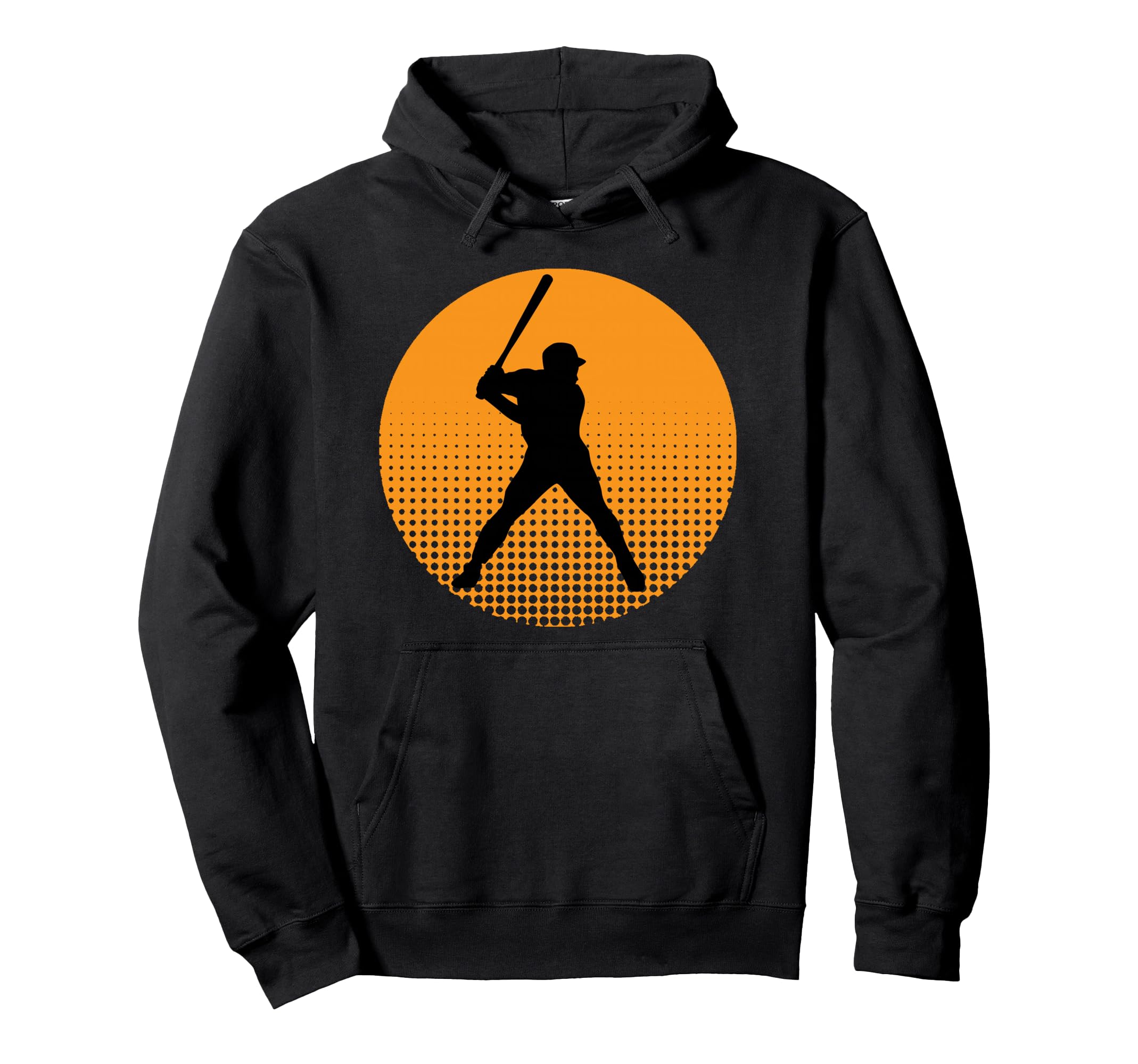 Sunset Baseball Lover Gift Present Hoodie - Fun Novelty Design Men Women - T-Shirt, Sweatshirt, Hoodie