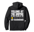 Baseball Dad Umpire 1 Star Rating Game Hoodie - Minimalist Print Unisex - T-Shirt, Sweatshirt, Hoodie