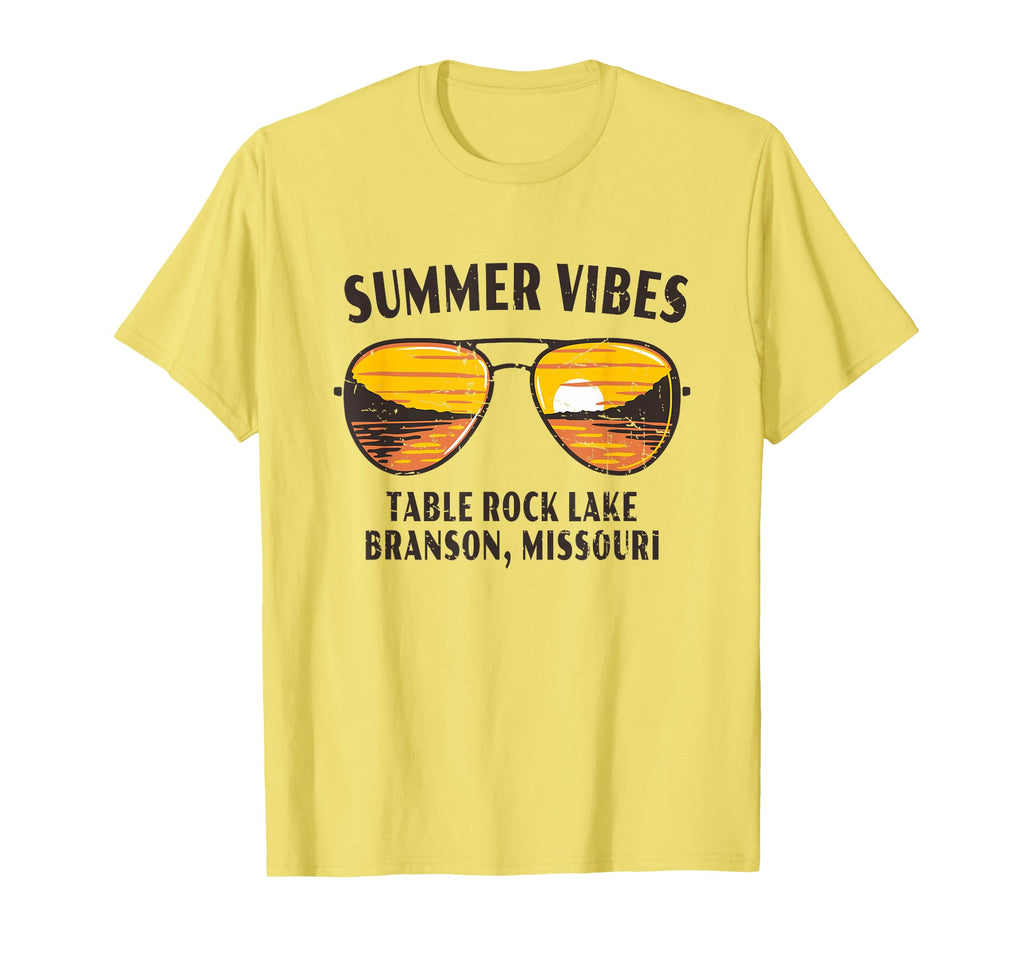 Summer Vibes Table Rock Lake Branson T-Shirt - Minimalist Print Unisex - T-Shirt, Sweatshirt, Hoodie