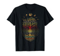 Phases Moon 60S 70S Vibe Tree Life T-Shirt - Unique Graphic for Adults - T-Shirt, Sweatshirt, Hoodie