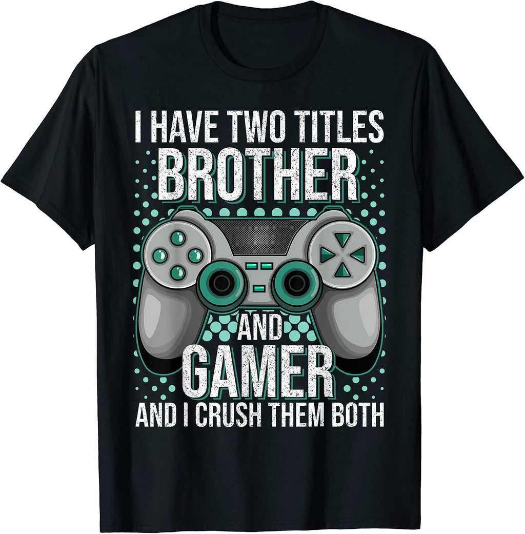 Video Game Clothes Outfits For Brother - Adult & Kids T-Shirts, Sweatshirts & Hoodies apparel design preview 1