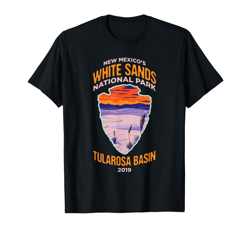 White Sands New Mexico Us National T-Shirt - Novelty Apparel for Adults - T-Shirt, Sweatshirt, Hoodie